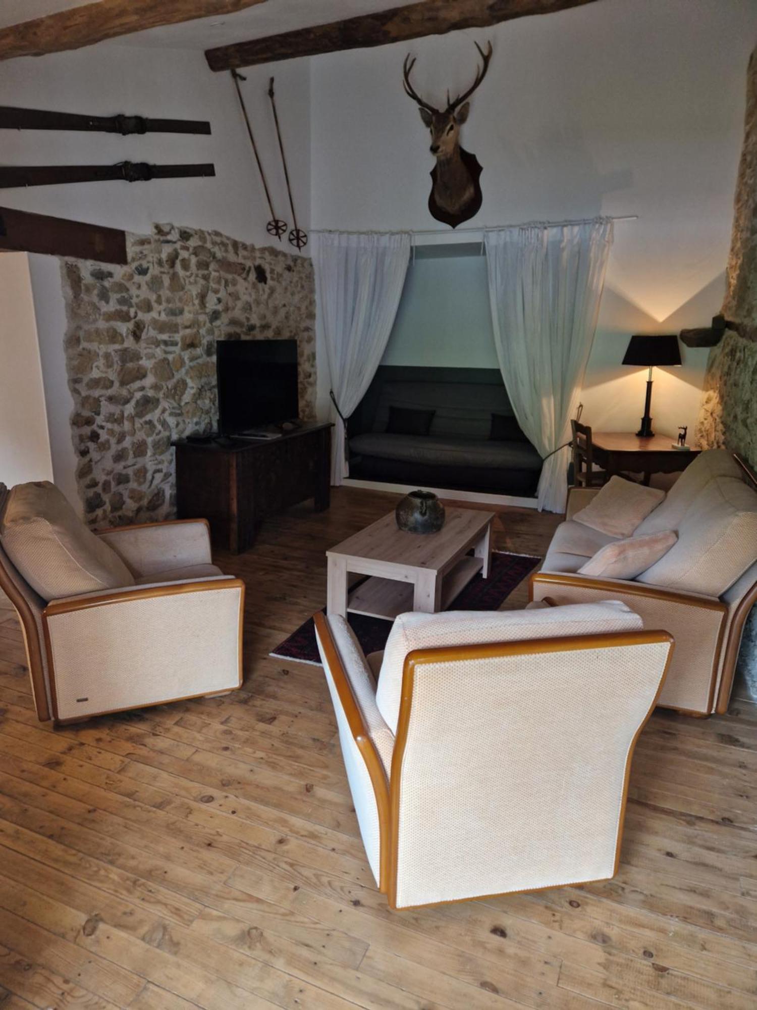 Le Grand Cerf - 4 Couchages Villa Nalzen Exteriör bild