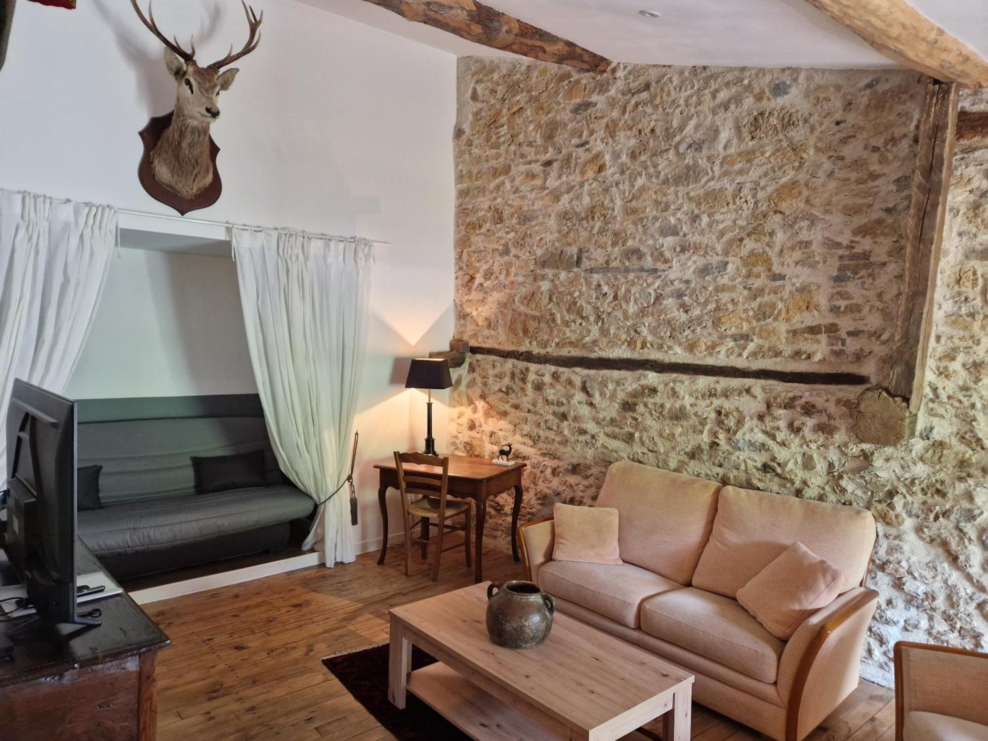 Le Grand Cerf - 4 Couchages Villa Nalzen Exteriör bild